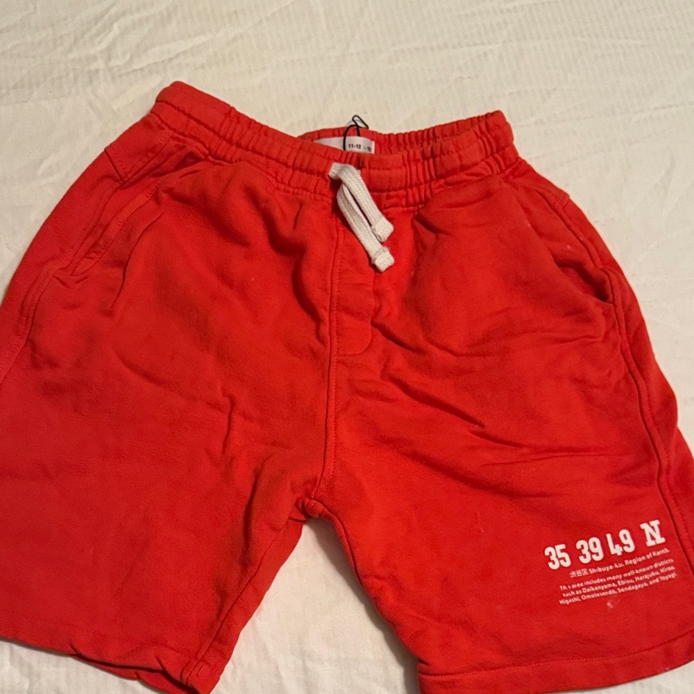 Zara Kids Red Shorts